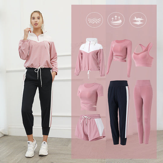Ensemble Sport Femme 5 Pièces séchage rapide