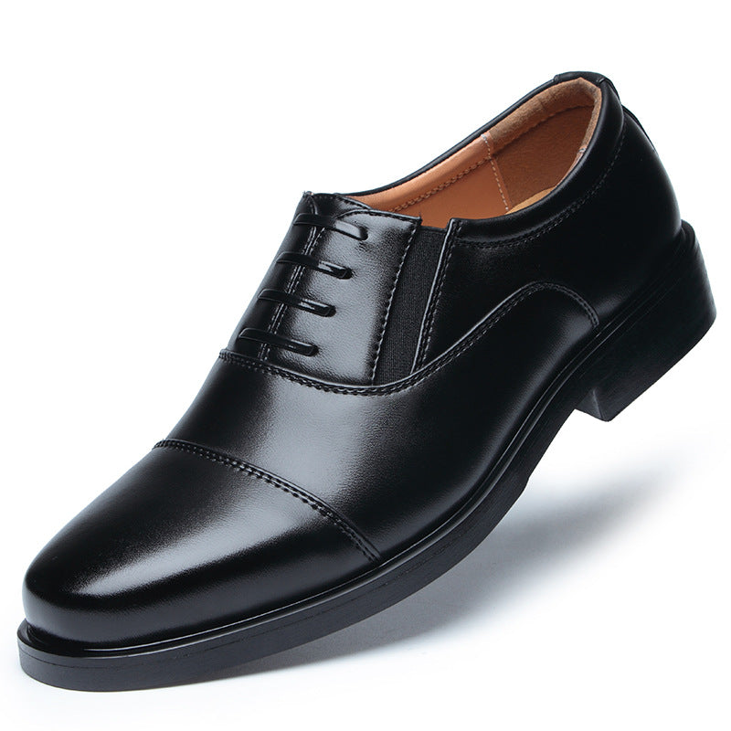 Chaussures Cuir Homme semelle en caoutchouc