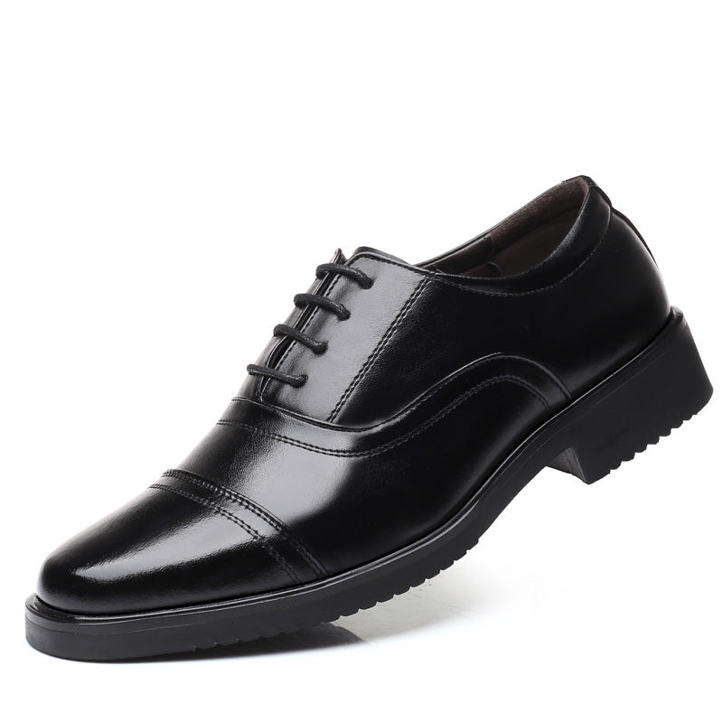 Chaussures Cuir Homme semelle en caoutchouc