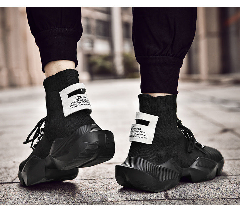 Chaussures Décontractées Homme noires style sportif