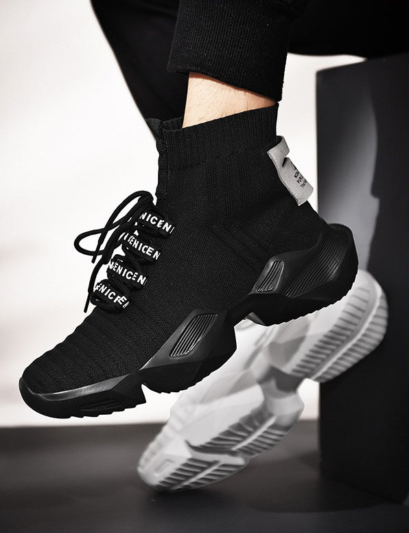 Chaussures Décontractées Homme noires style sportif