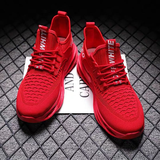 Chaussures Maille Homme rouge