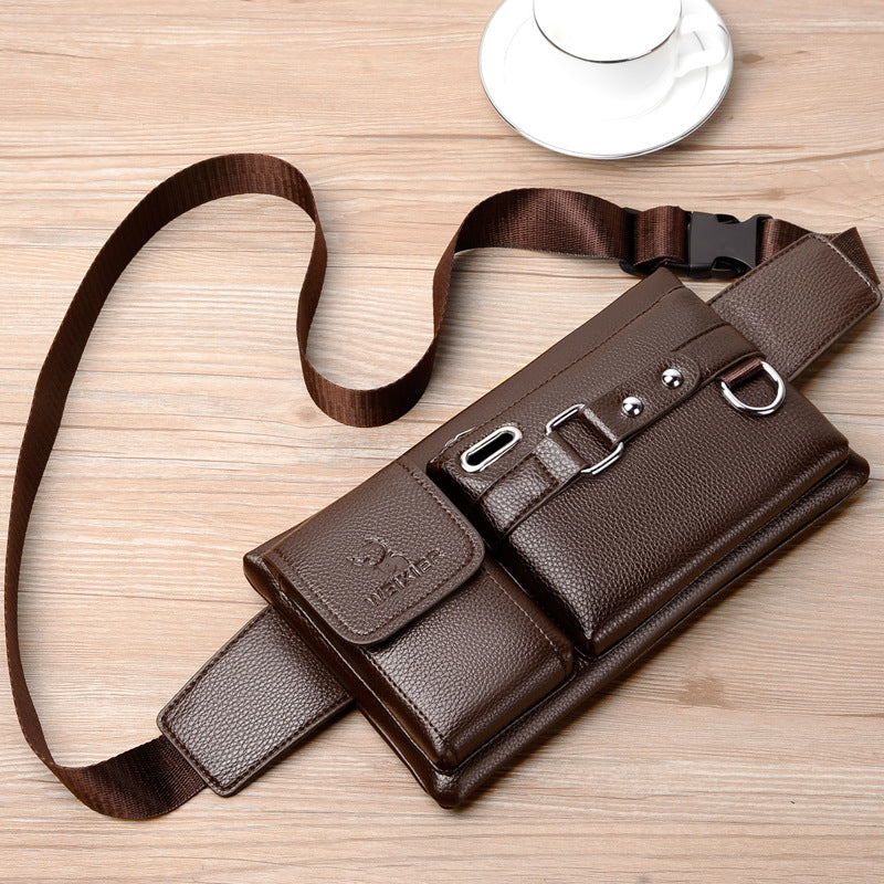 Sac Banane Homme en cuir PU