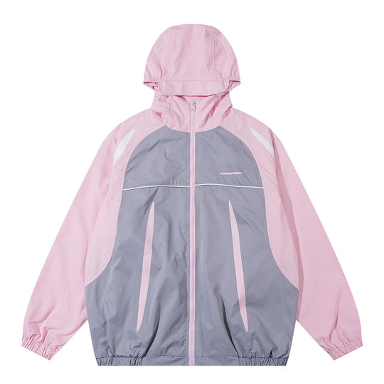Veste Homme Coupe-Vent rose