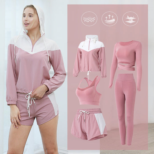 Ensemble Sport Femme 5 Pièces tenue sportive