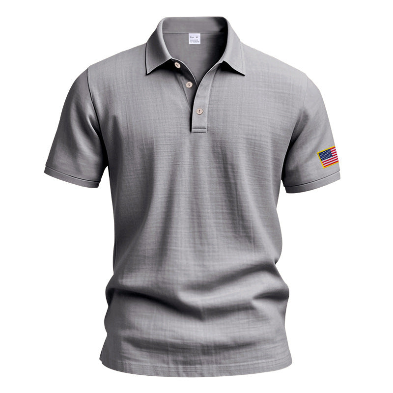 Chemise Homme Lin gris moyen