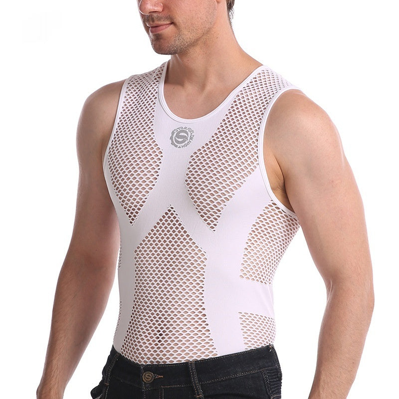 T-shirt Homme Maille Respirante vue de face