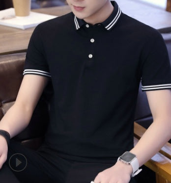 Polo Homme Coton noir