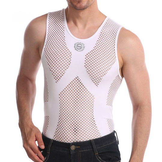 T-shirt Homme Maille Respirante en élasthanne