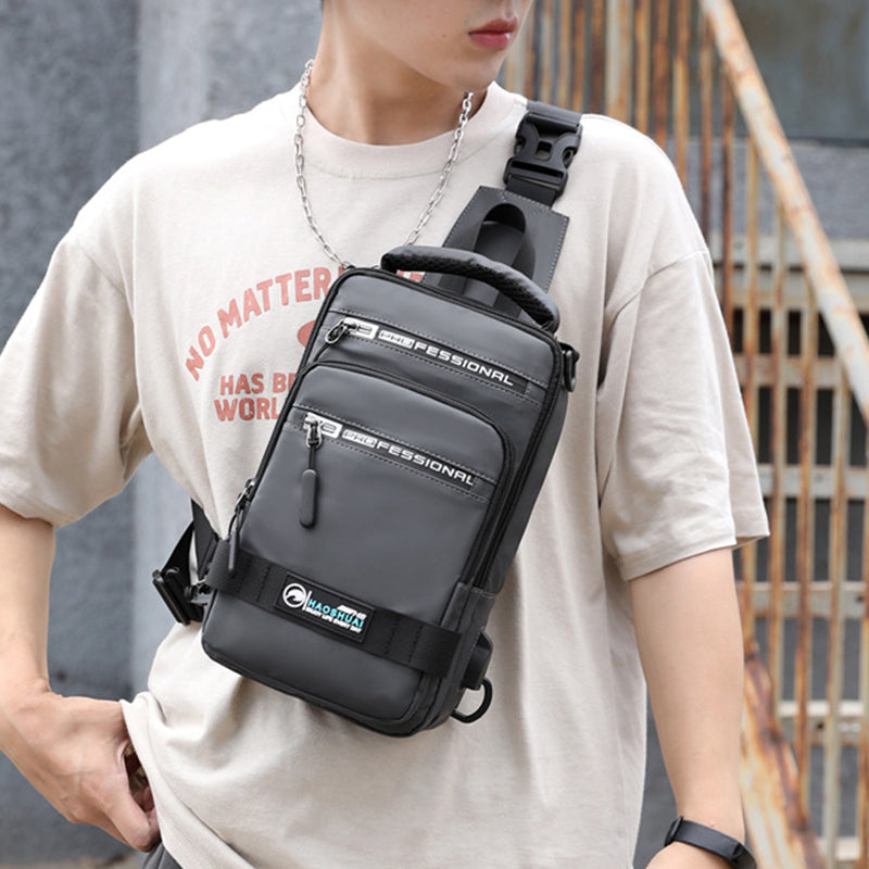 Sac Multifonction Homme porté en sac à dos