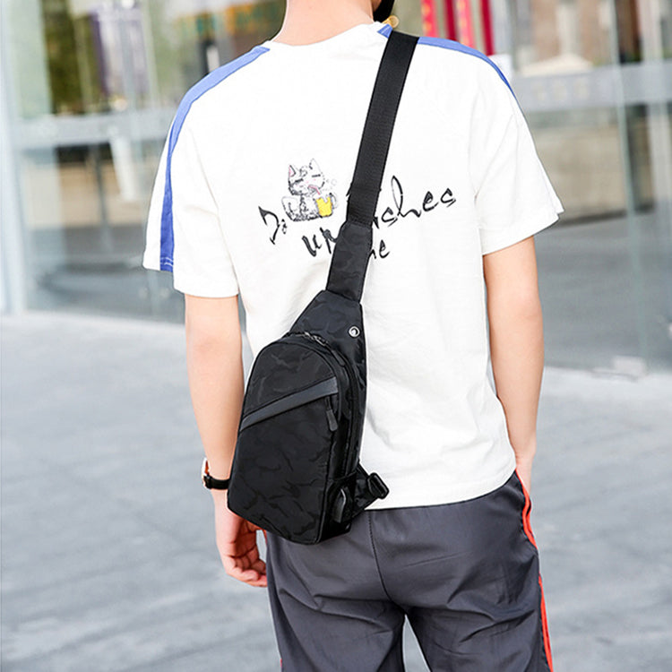 Sac Bandoulière Camouflage Homme style urbain