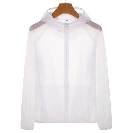 Veste Protection Solaire blanc