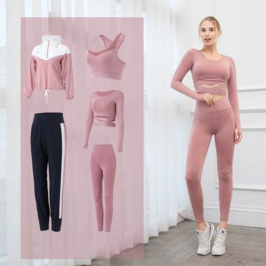 Ensemble Sport Femme 5 Pièces pour fitness