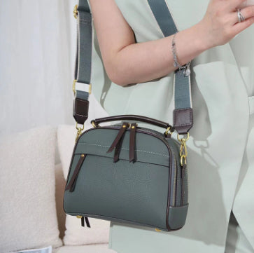 Sac Souple Femme coloris vert marin