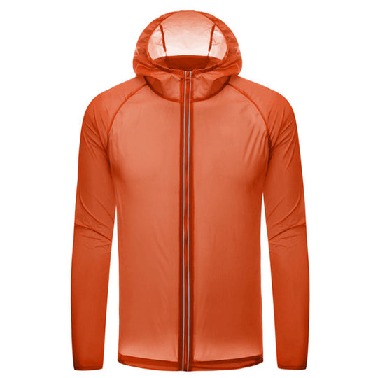 Veste Anti-UV Homme Femme orange