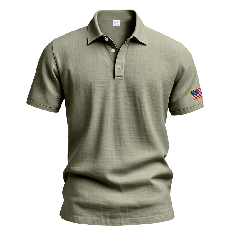 Chemise Homme Lin vert militaire