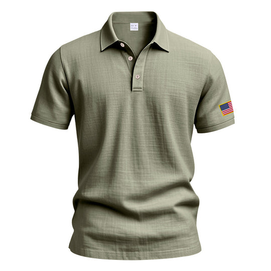 Chemise Homme Lin vert militaire