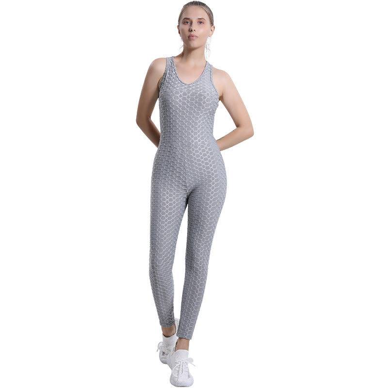 Ensemble Sport Femme Dos Nu – Modèle gris