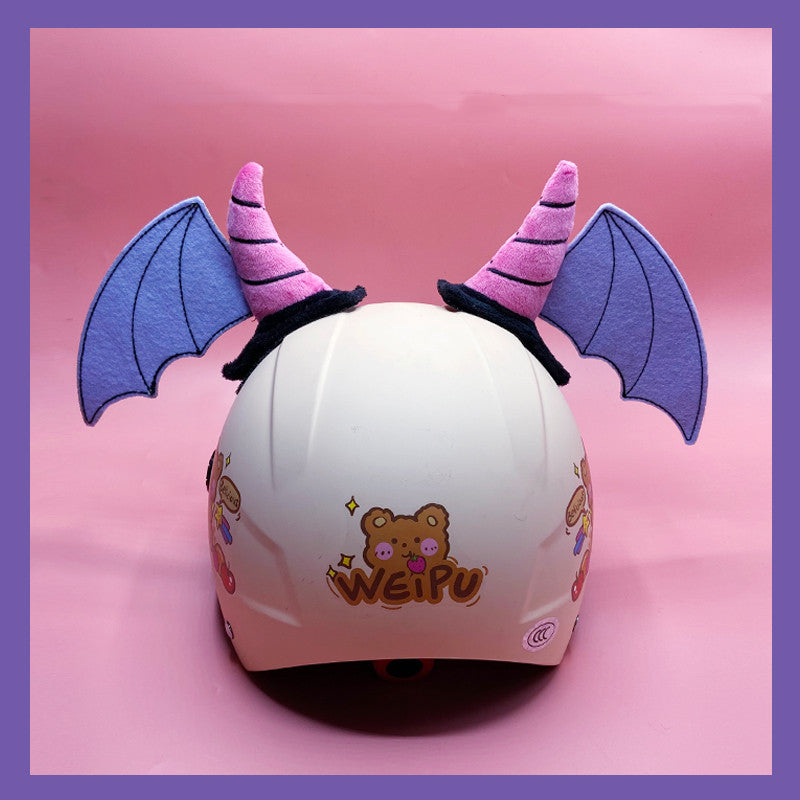 Décoration Casque modèle petit diable