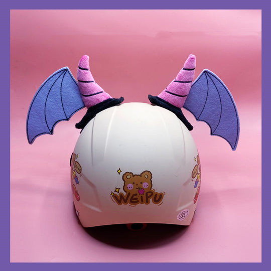 Décoration Casque modèle petit diable