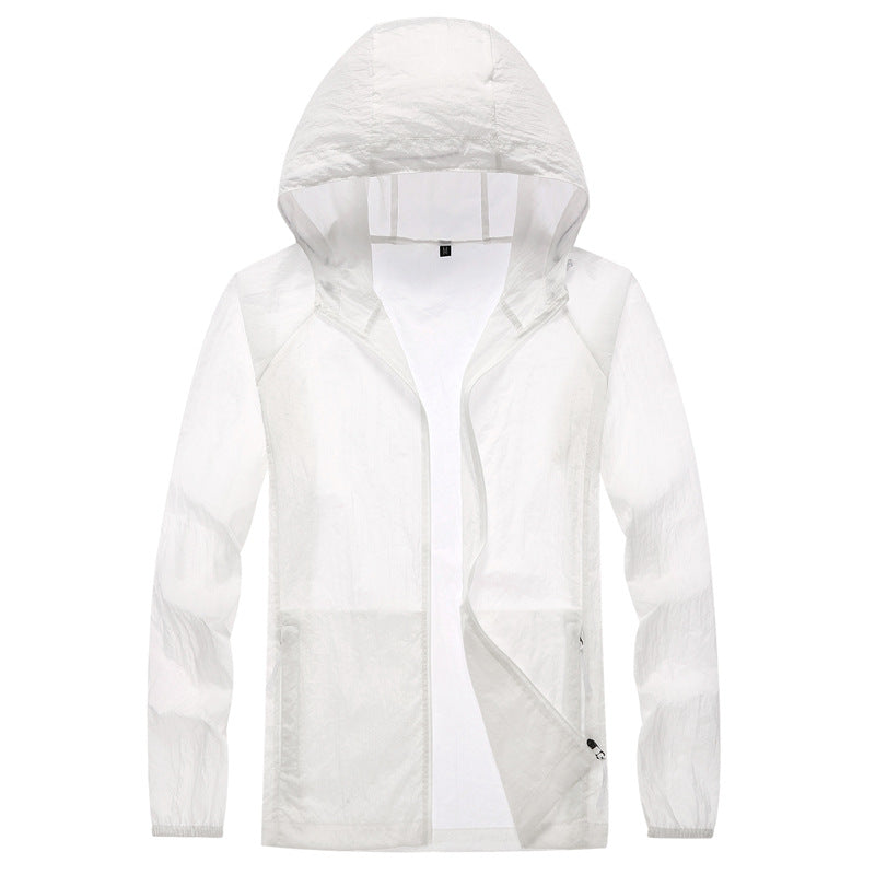 Veste Protection Solaire blanc