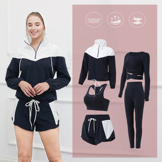 Ensemble Sport Femme 5 Pièces tenue sportive