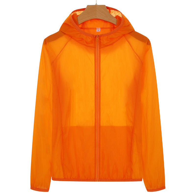 Veste Protection Solaire orange