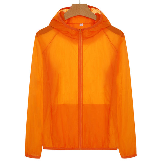 Veste Protection Solaire orange