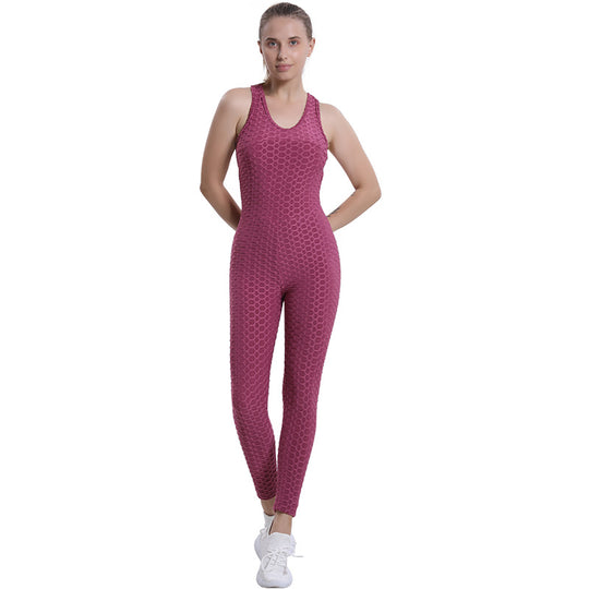 Ensemble Sport Femme Dos Nu – Modèle rose poudré