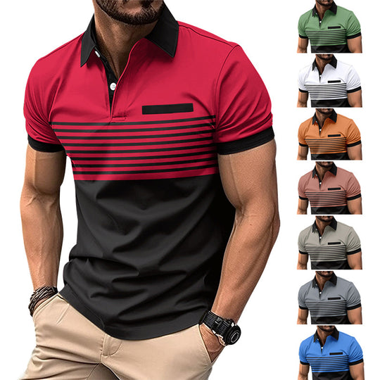 Chemise Homme Rayée style décontracté