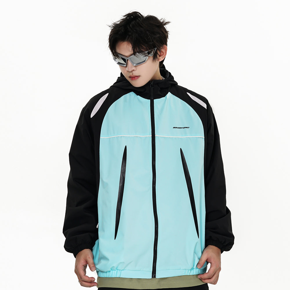Veste Homme Coupe-Vent bleue
