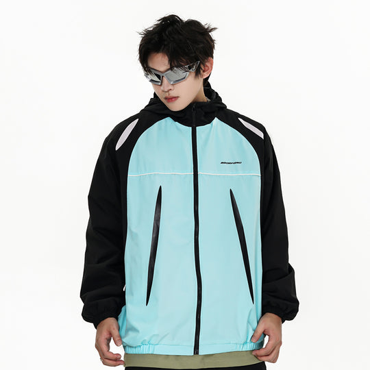 Veste Homme Coupe-Vent bleue