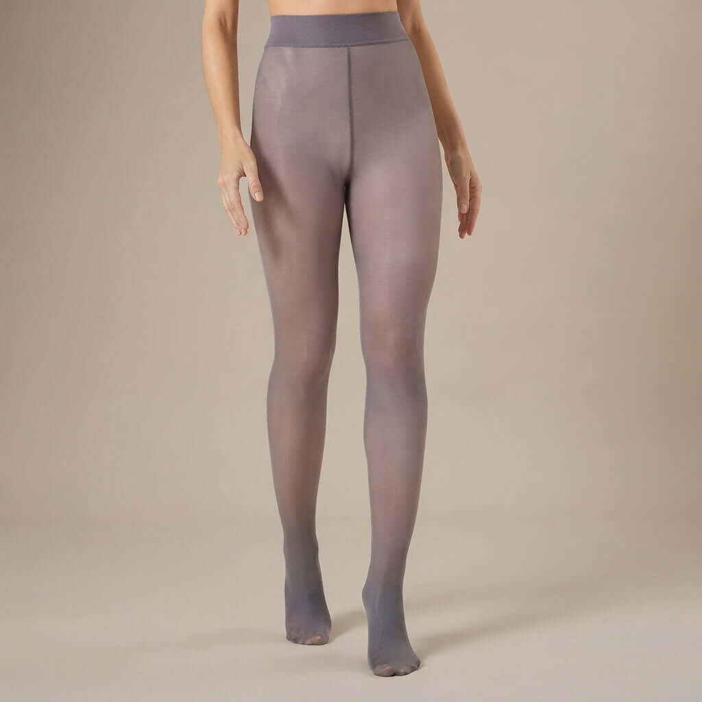 Collant Polaire Thermique argent