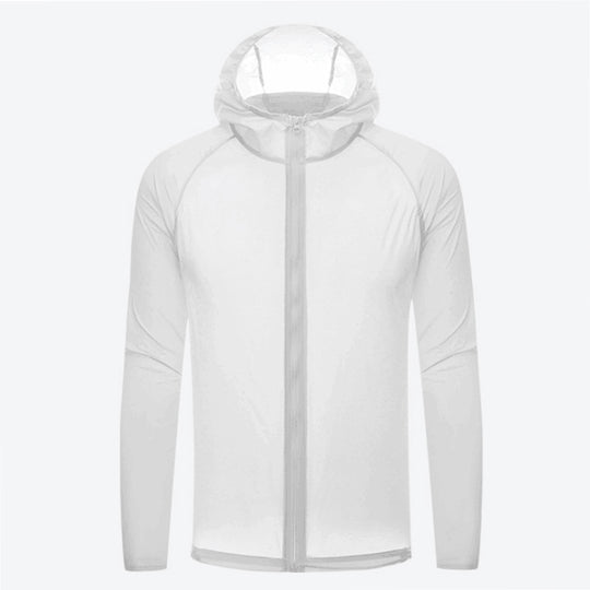 Veste Anti-UV Homme Femme blanche