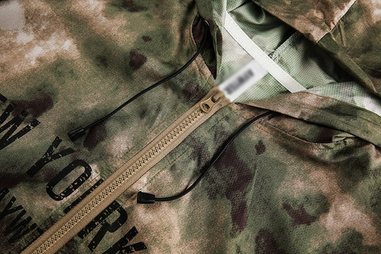 Veste Homme Camouflage à capuche