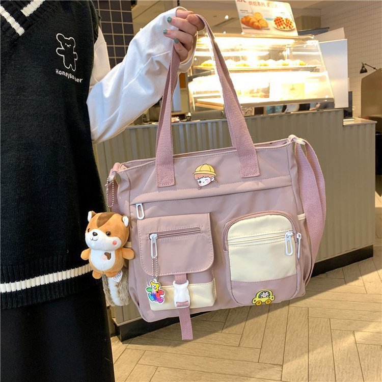 Sac Bandoulière Nylon Femme violet