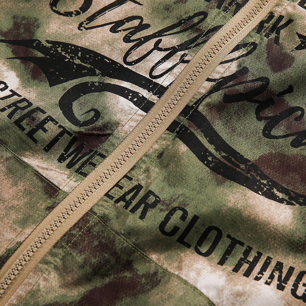 Veste Homme Camouflage style décontracté