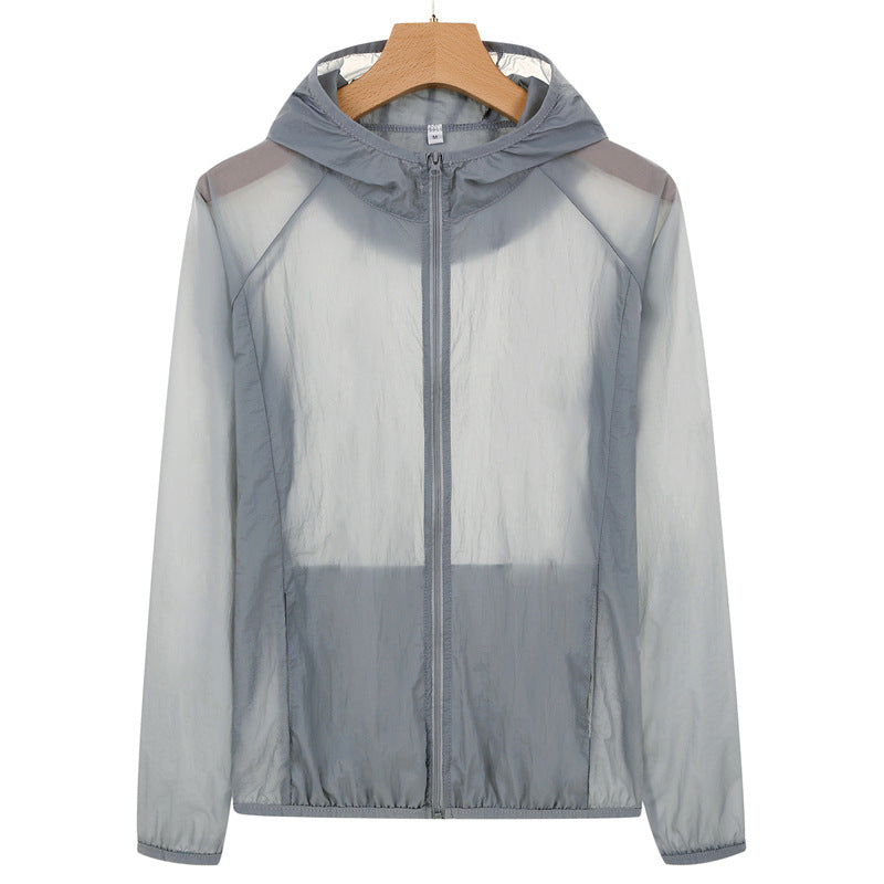 Veste Protection Solaire gris