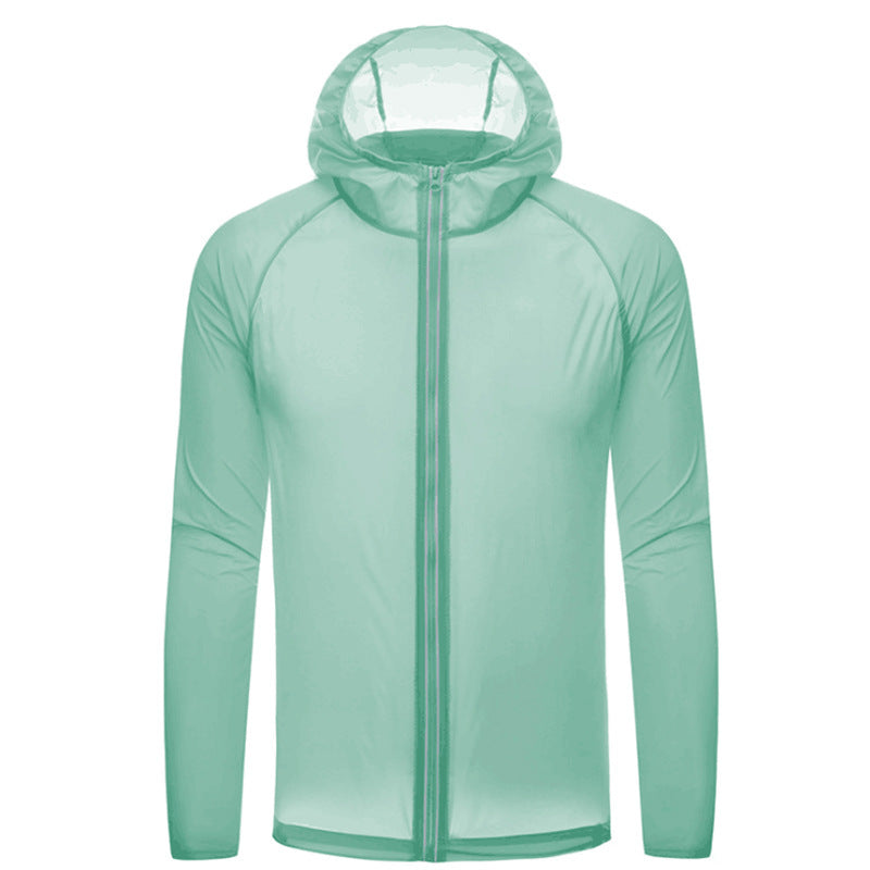 Veste Anti-UV Homme Femme vert