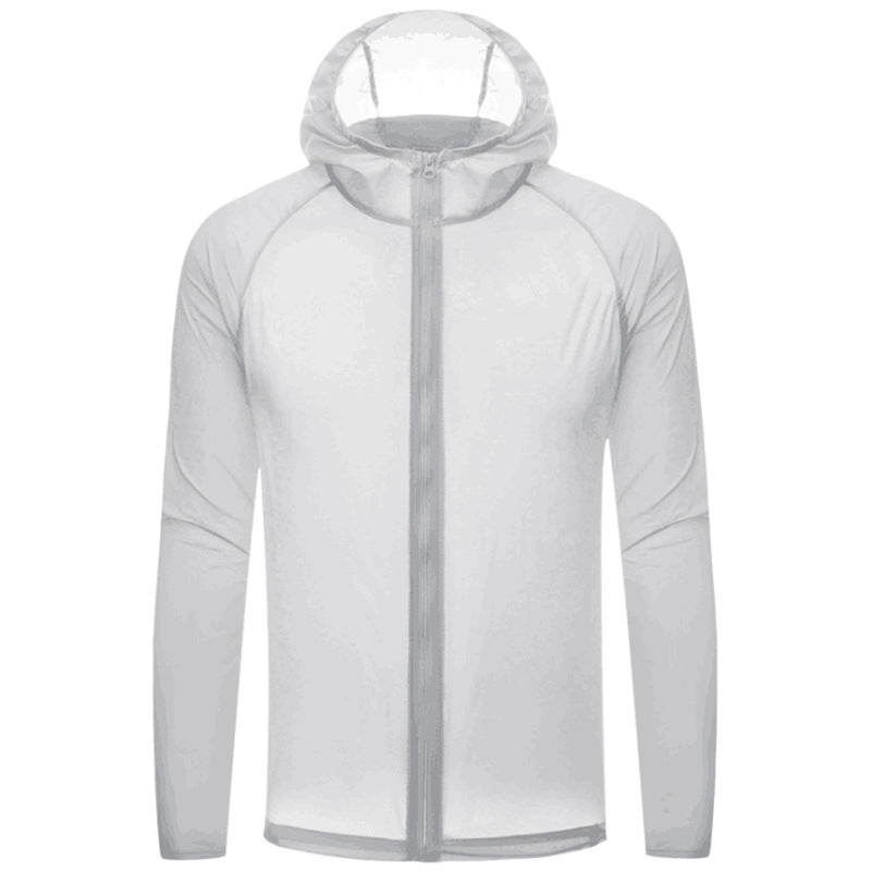 Veste Anti-UV Homme Femme blanche