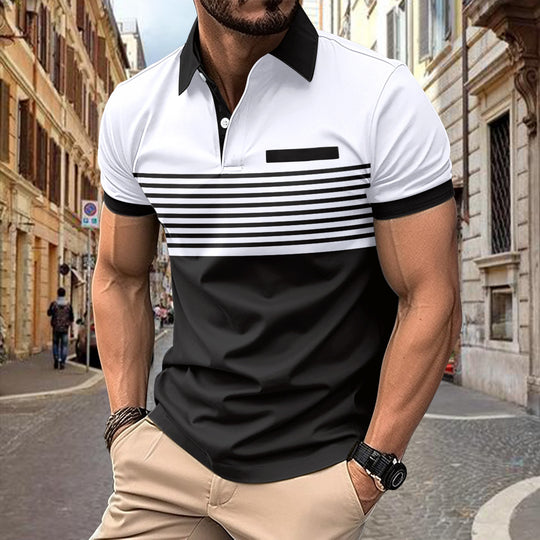Chemise Homme Rayée blanche