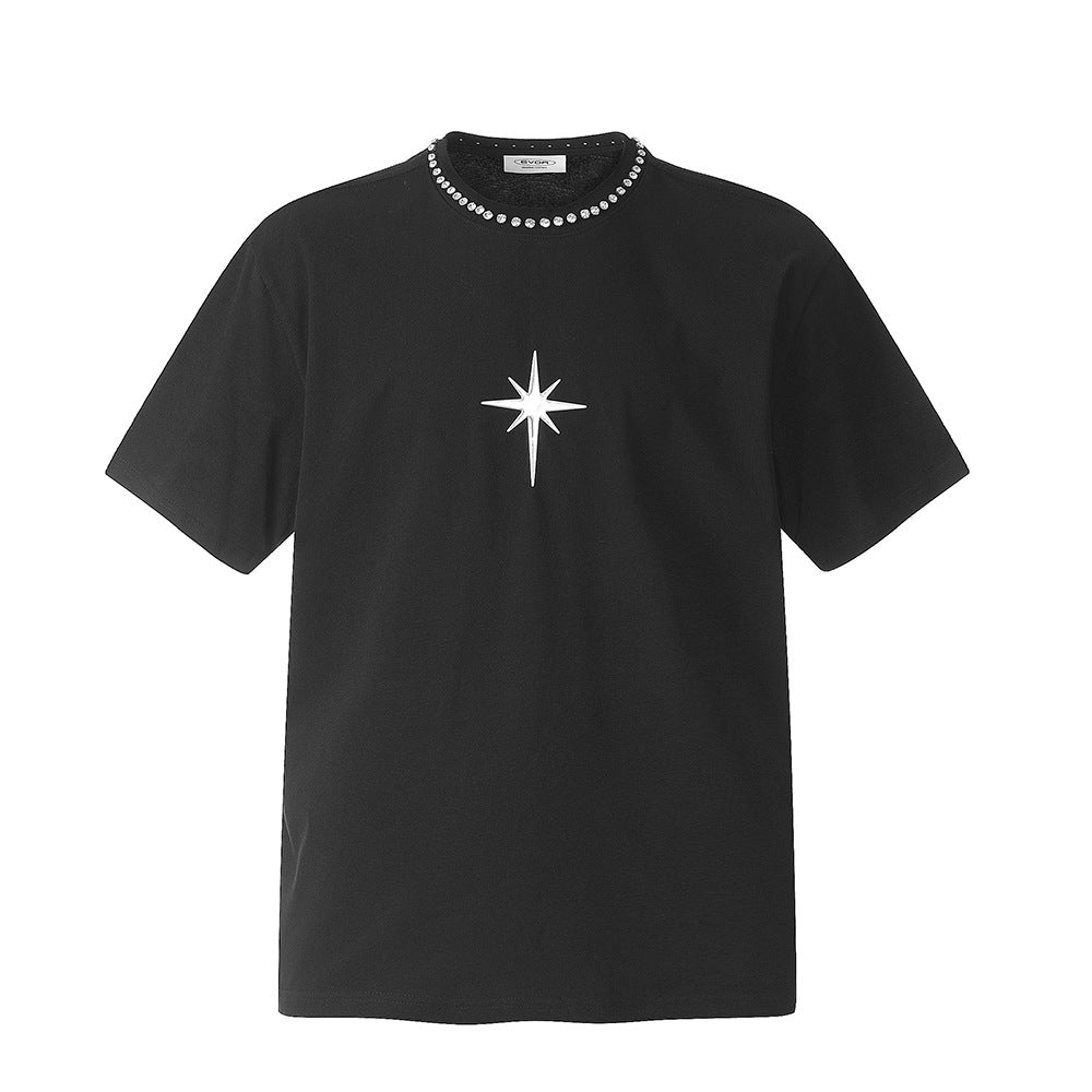 Pack Homme Streetwear – T-shirt homme Croix & Étoile noir