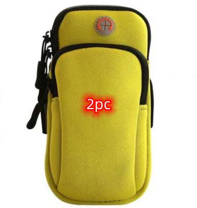 Brassard Sport Smartphone jaune